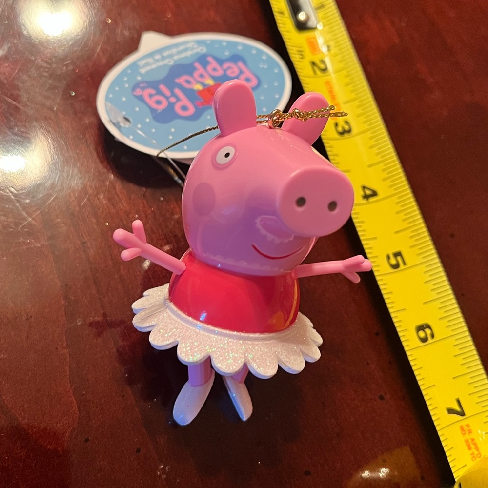 New Peppa Pig Ballerina Ornament